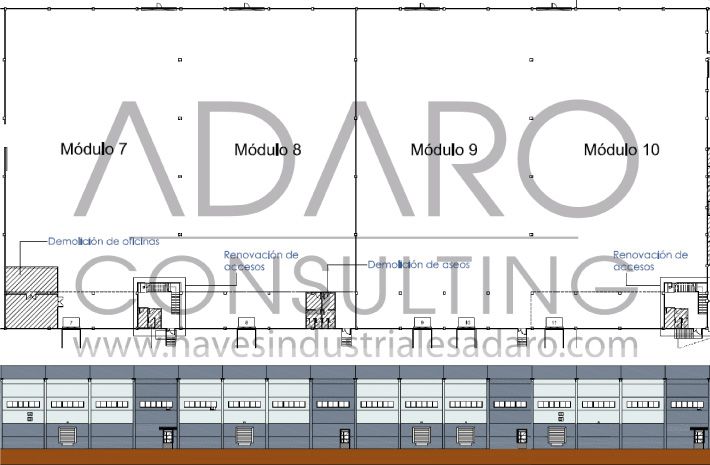 Nave logística en alquiler en Daganzo de Arriba de 4.901 m²