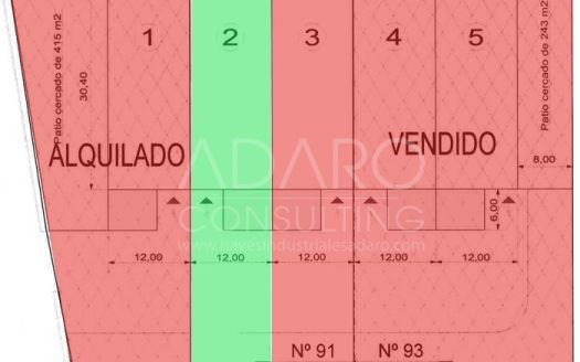 Nave industrial en alquiler en Arganda del Rey de 454 m²