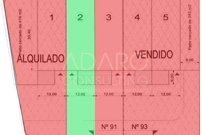 Nave industrial en alquiler en arganda del rey