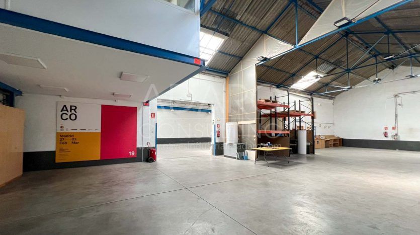 Nave industrial en venta en Coslada de 1.500 m²