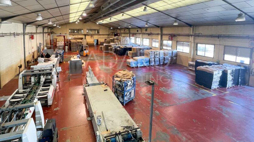 Nave industrial en venta en Getafe de 1.462 m²