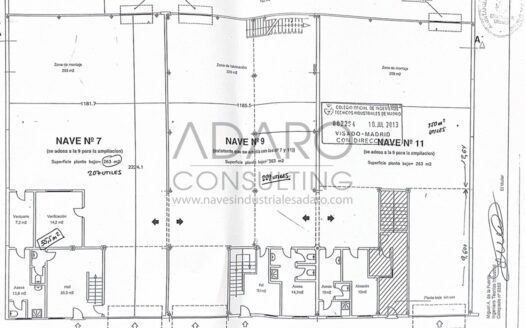 Nave industrial en alquiler en Torrejón de Ardoz de 953 m²