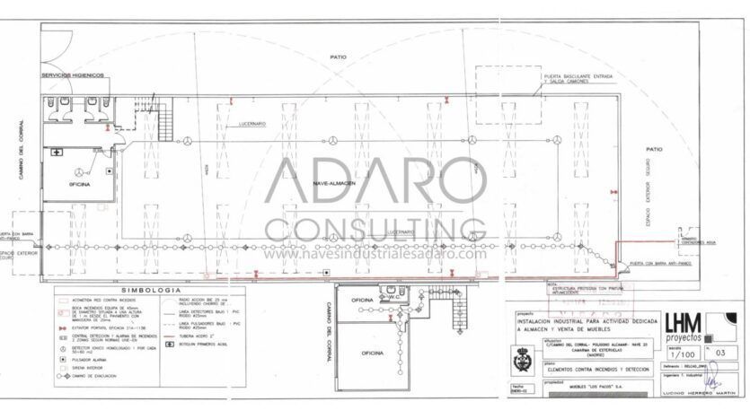 nave industrial en Camarma de Esteruelas de una superficie total construida de 700 m²