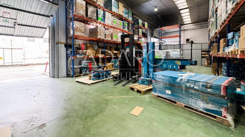 Alquiler de Nave Industrial en Coslada de 1.052 m²