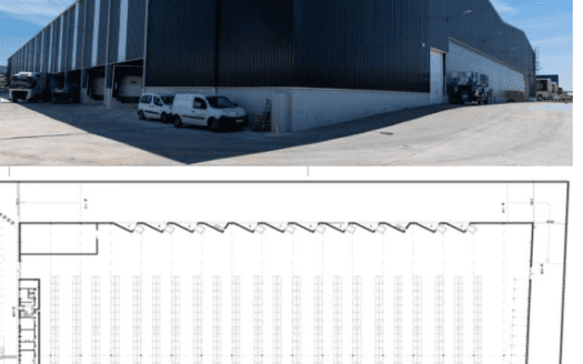 Alquiler de nave industrial en Cabanillas del Campo 17.844 m²